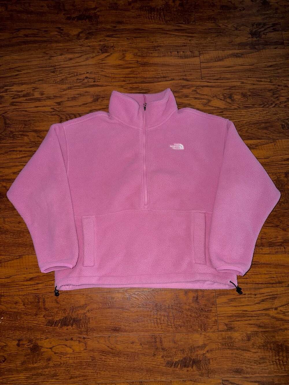 The North Face Women's Yumiori Off Peak Half-Zip Fleece Jacket Pink